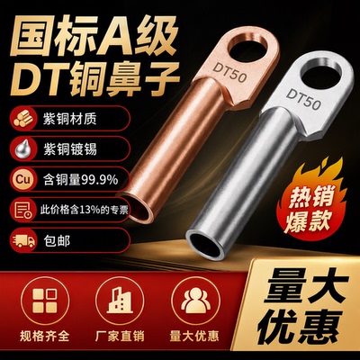铜鼻子接头DT堵油线耳鼻子