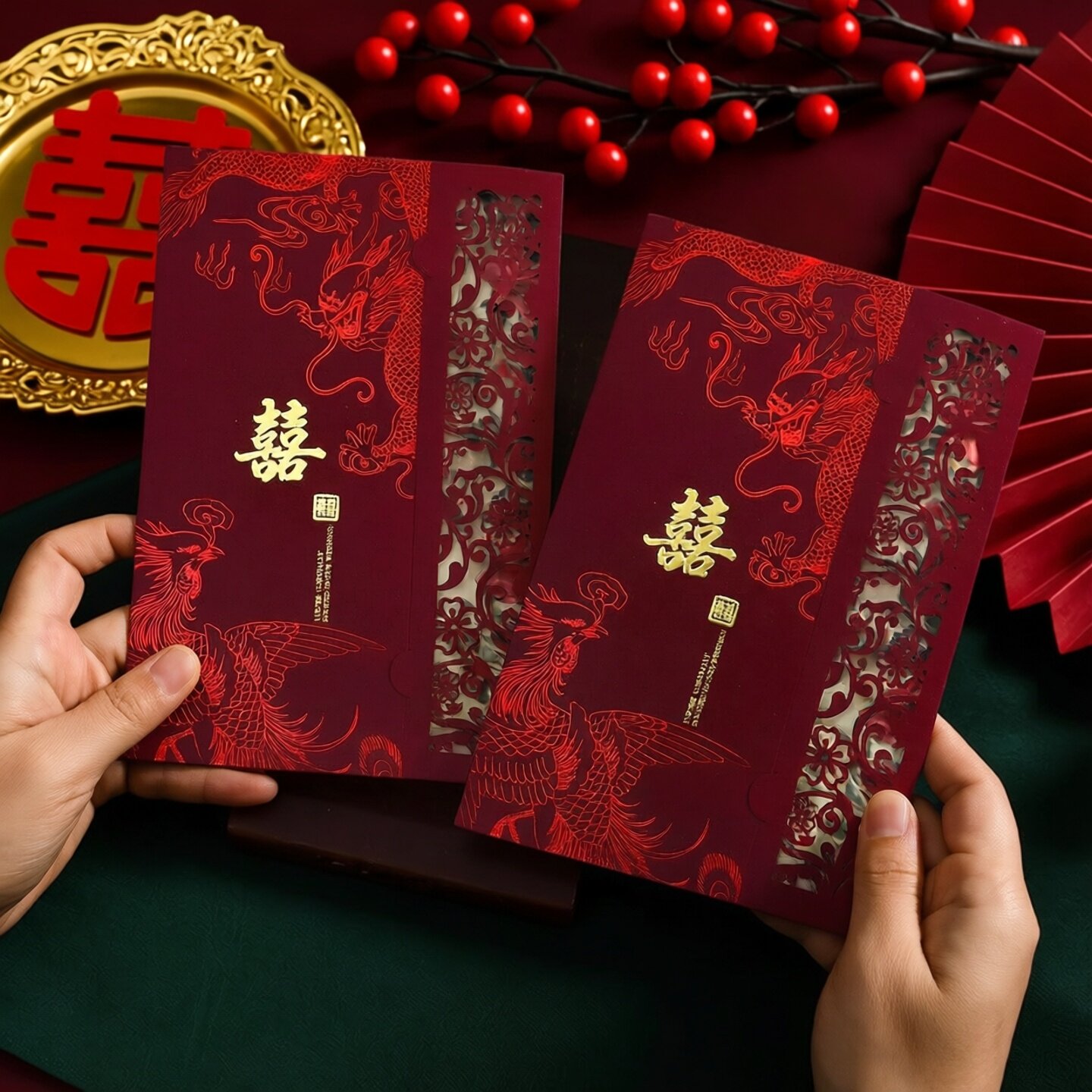 2026新款简约高级感结婚请柬图片