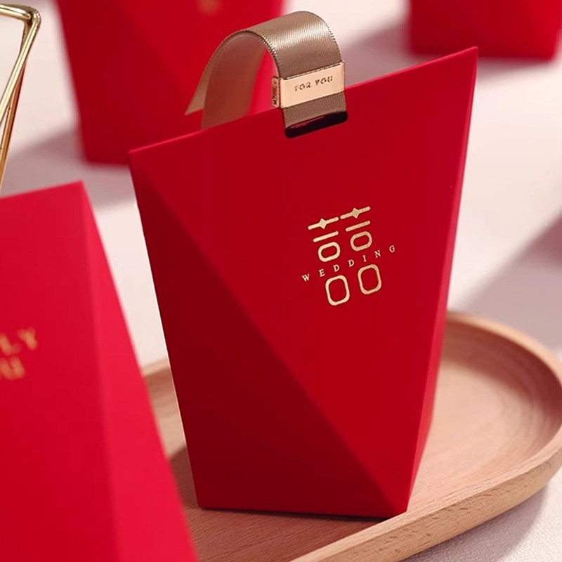 结婚喜糖盒钻石糖果礼盒