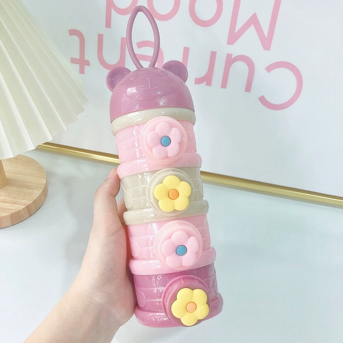 Детская портативная банка для хранения для выхода на улицу, тара для прикорма, сухое молоко, контейнер для хранения