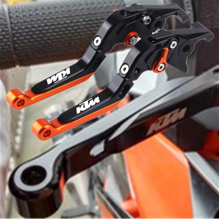 适用KTM DUKE250/125/200/390 RC390/200 改装刹车牛角 离合拉杆