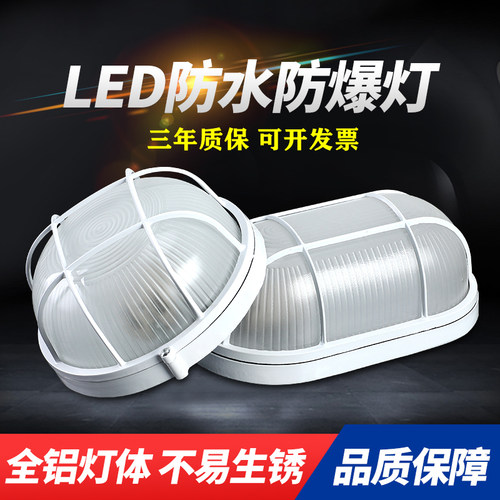 led防爆灯防潮防水椭圆形浴室