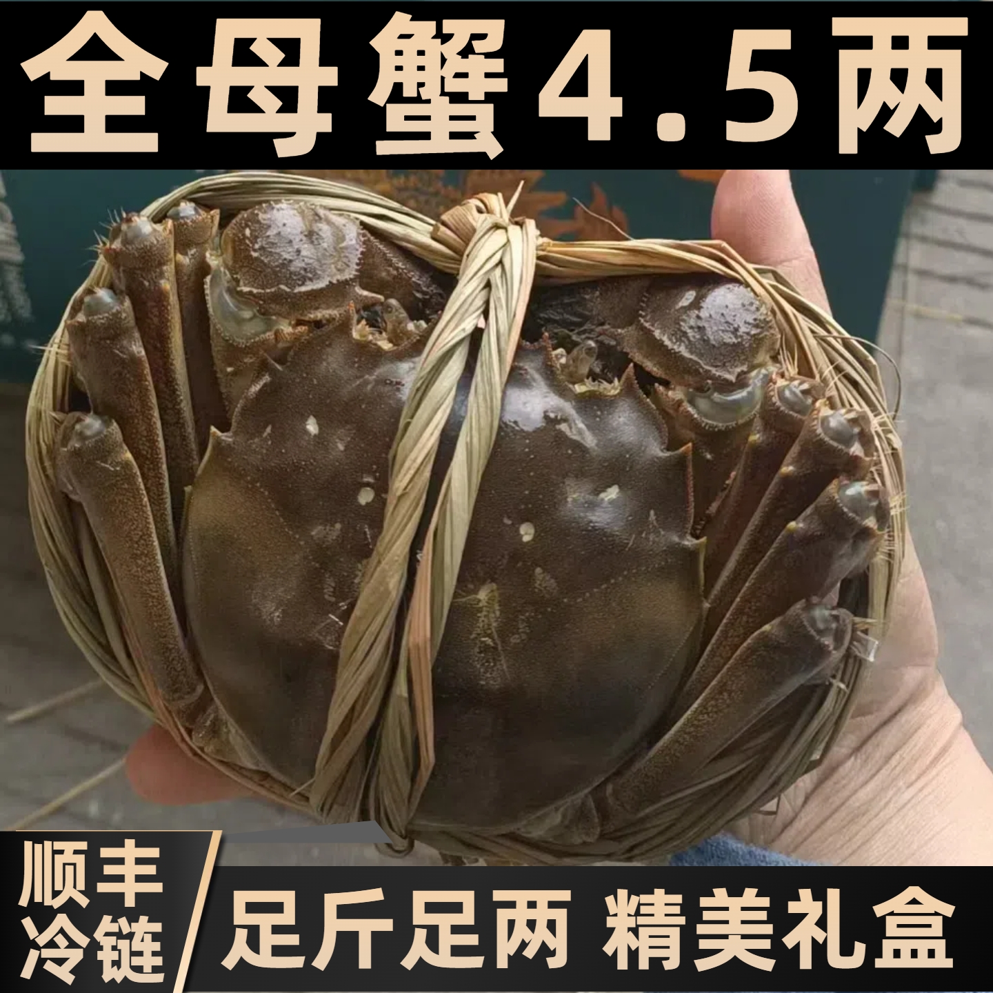 苏州阳澄大闸蟹中秋国庆旗舰礼盒