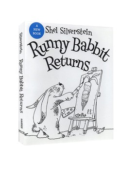 英文原版 Runny Babbit Returns 谢尔·希尔弗斯坦 Shel Silverstein 儿童诗词诗歌绘本