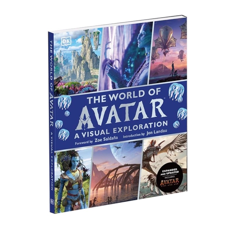 英文原版 The World of Avatar Updated Edition 阿凡达世界 视觉手册 2025新版 火与烬 卡梅隆电影