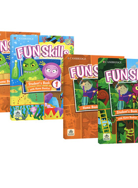 2020新版剑桥少儿英语YLE考试一级考试官方备考书 Fun Skills 1+2级别 中小学英语考级yle starters剑桥A1 Cambridge English