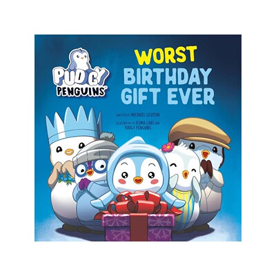 预售 胖企鹅 Pudgy Penguins: Worst Birthday 最糟糕的生日礼物 精装 英文原版 儿童故事图画书