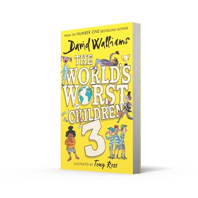 David Walliams 大卫威廉姆斯英文原版 The World’s Worst Children 3 世界上最糟糕的孩子3 少年幽默成长课外阅读