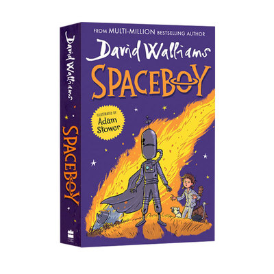 英文原版 Spaceboy 太空男孩 儿童搞笑冒险章节书小说 青少年英语提升课外读物 David Walliams