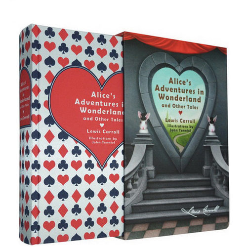 英文原版 Alice's Adventures in Wonderland and Other Tales 爱丽丝梦游仙境 章节故事书 精装