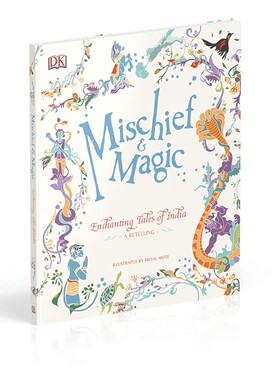 英文原版 DK Mischief & Magic: Enchanting Tales of India 神话民间故事和传说故事绘本 青少年英文课外读物
