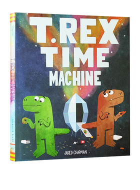 英文原版 T.Rex Time Machine/Dinos in De-Nile 精装 恐龙时光机 冒险故事绘本 Invisible Things看不见的东西 精装绘本Chronicle