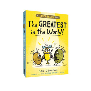 Tales 英文原版 独角鲸系列作者作品 The World Greatest the 土豆故事 12岁青少年儿童幽默搞笑全彩图画故事书 Tater