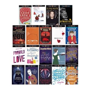 预售 英文原版 Penguin Readers L3 19册 扫码听音频 ELT企鹅兰登分级阅读 儿童文学经典小说 福尔摩斯 时间的皱纹