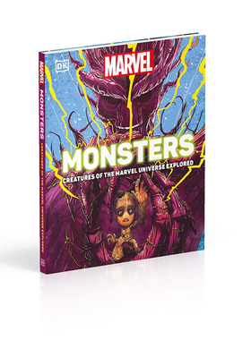 英文原版 DK 漫威怪兽指南 Marvel Monsters Creatures Of The Marvel Universe Explored 艺术画册设定集 精装收藏版