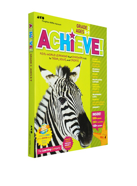 英文原版 Achieve Grade3  Think Play Achieve  小学生英文家庭练习册