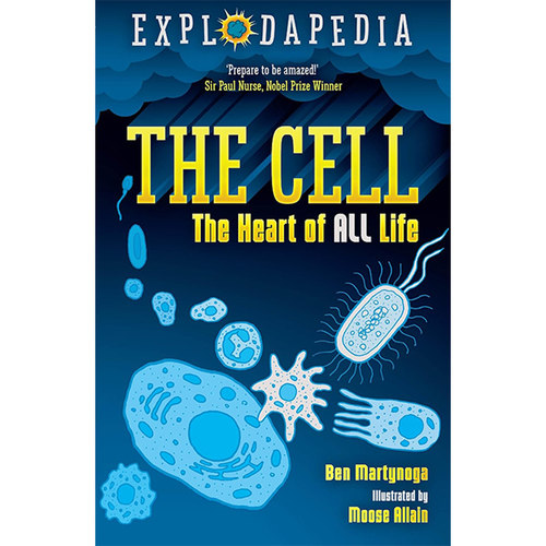 预售 英文原版 Explodapedia: The Cell 细胞 爆炸百科系列 Ben Martynoga 科普与科学通识 英文科普插图读物