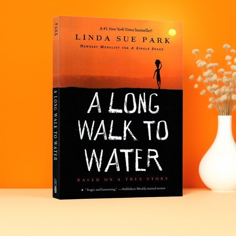 英文原版 漫漫求水路 A Long Walk to Water 青少年历史虚构小说 水资源话题书籍 纽约时报畅销章节桥梁读物 Linda Sue Park