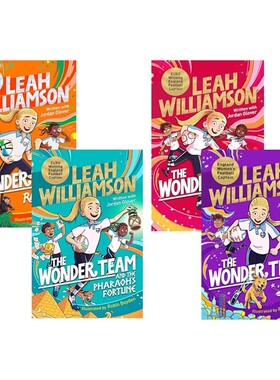 预售 英文原版 奇迹球队与被遗忘的足球运动员 The Wonder Team and the Forgotten Footballers系列 4本套装 Leah Williamson