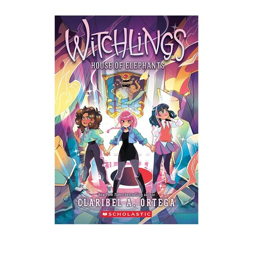 预售 英文原版 Witchlings #3：House of Elephants 女巫系列 友谊故事 魔法奇幻 青少年英语章节小说 Claribel A Ortega
