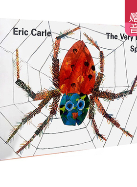英文原版 Eric Carle The Very Busy Spider 好忙的小蜘蛛 吴敏兰书单第77本 常青藤爸爸推荐 廖彩杏书单