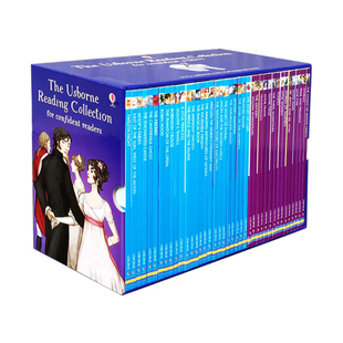我的第四个图书馆 Reading Collection for Confident Readers 40册套装The Usborne尤斯伯恩英文原版绘本儿童分级读物桥梁书