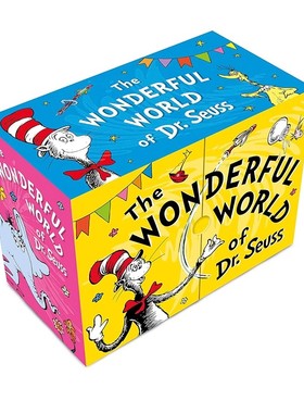 英文原版 Wonderful World of Dr. Seuss 20册精装礼盒装 苏斯博士的奇妙世界 儿童启蒙英语绘本盒装
