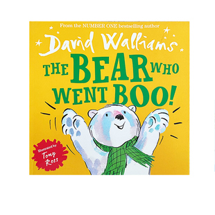 英文原版 Bear The Boo Who 儿童英语启蒙书 Went 大卫威廉姆斯 Walliams David 幽默爆笑图画故事书