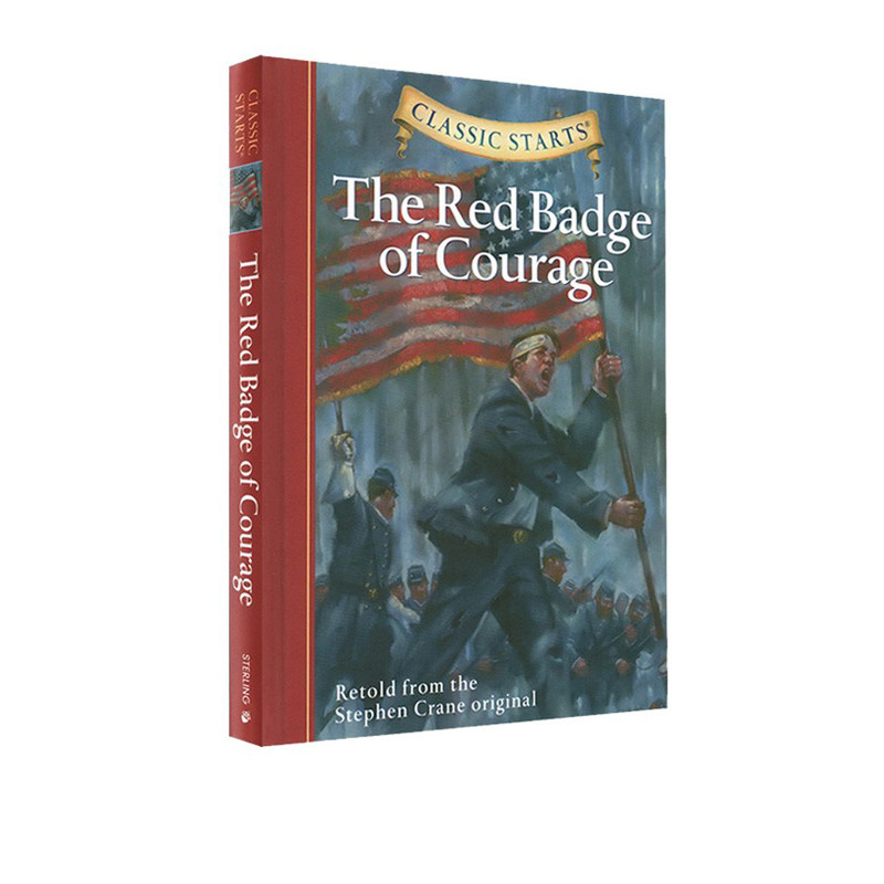 Classic Starts系列 The Red Badge of Courage  红色英勇勋章 英文原版儿童小说 世界经典名著 精装版