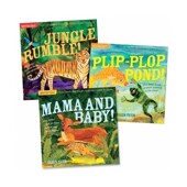 Animal Books 3册 预售 动物书 Indestructibles 安全无毒可水洗撕不破咬不坏 英文原版 2岁婴幼儿早教启蒙认知 Workman出品