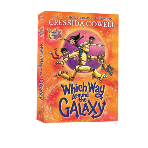 英文原版 银河系之路 去哪儿系列 第2部 环游银河系的方式 Which Way Around the Galaxy #2 作者Cressida Cowell 青少年奇幻冒险