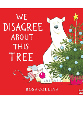 英文原版Ross Collins We Disagree About This Tree 意见不一的圣诞树 熊和老鼠 情商启蒙幽默图画故事 Stories Aloud 赠官方音频