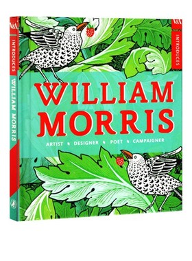 【自营】预售 英文原版 V&A Introduces William Morris 精装 收藏版系列 英国艺术家设计师 作家威廉莫里斯 人物传记