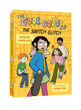 英文原版 Cool Code 2.0: The Switch Glitch, The 很酷的代码 2.0 校园友谊故事 全彩漫画绘本图画书 趣味幽默冒险故事