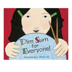 吴敏兰书单 同系列 Sum Flying Kite 传统文化华人习俗儿童启蒙绘本 纸板书 Everyone for Dim 英文原版