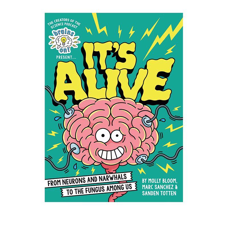 英文原版 Brains On! Presents It's Alive 地球上的生命 从深海生物和食肉植物到人体和细菌 儿童全彩插图漫画科普绘本 STEM