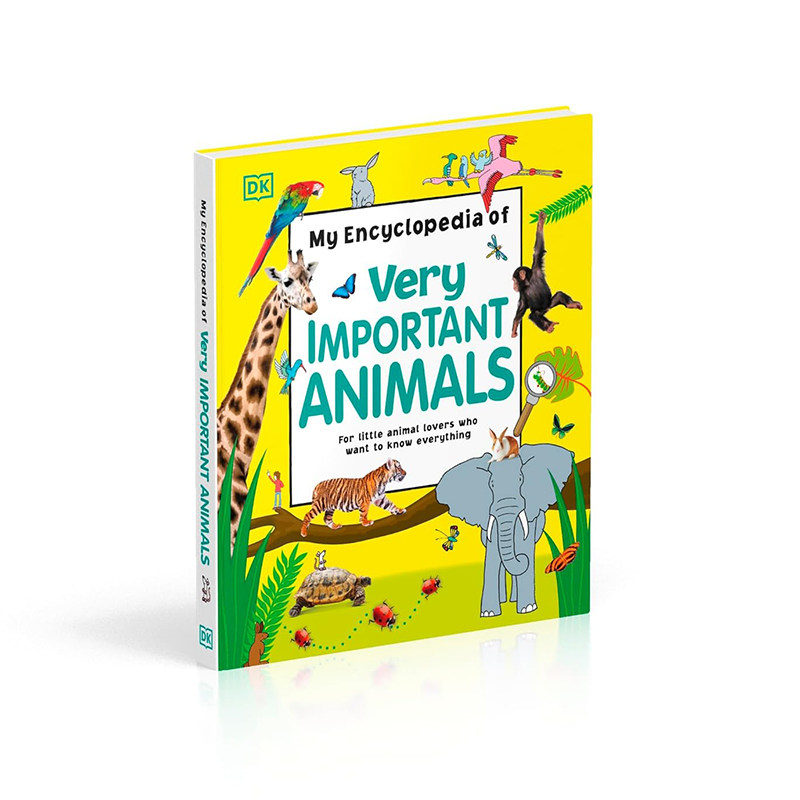 我的重要事物动物百科全书 精装 DK出版社科普读物 英文原版 My Encyclopedia of Very Important Animals
