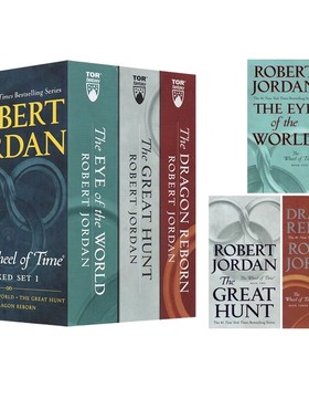 时间之轮系列 1-15 The Wheel of Time  英文原版小说 经典奇幻文学 时光之轮 罗伯特乔丹 Robert Jordan