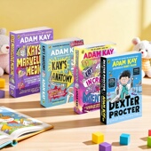 解剖学 神奇医学 Dexter Adam 神奇发现 凯 儿科医生德克斯特英文原版 Procter Kay亚当凯 Incredible Inventions