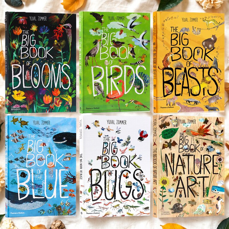英文原版 自然科普艺术大书 The Big Book of系列World's Most  Animals 世界上的动物系列 精装大开本 精美插图科普绘本