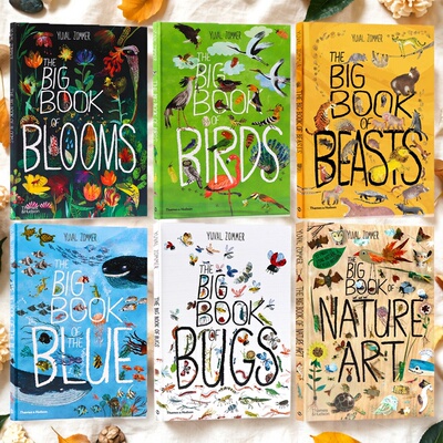 英文原版 自然科普艺术大书 The Big Book of系列World's Most  Animals 世界上的动物系列 精装大开本 精美插图科普绘本