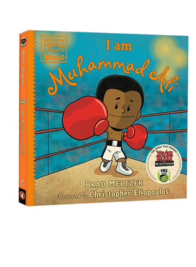 英文原版 I am Muhammad Ali 我是拳王阿里 普通人改变世界 Ordinary People Change the World 精装 青少年人物传记绘本