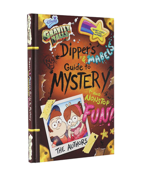 预售 英文原版 怪诞小镇 动画指南 迪普与梅宝的探秘 Dipper's and Mabel's Guide to Mystery and Nonstop Fun 精装全彩小说