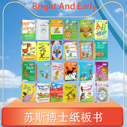 20/本Dr.Seuss英语启蒙纸板书