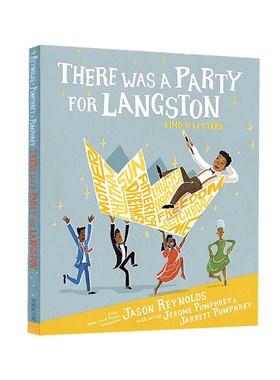 2024年凯迪克银奖 英文原版绘本 There Was a Party for Langston 兰斯顿的派对 精装  Jason Reynolds