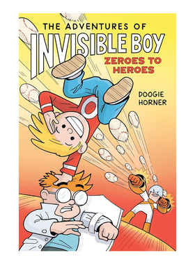 预售 英文原版 The Adventures of Invisible Boy #2 隐形男孩历险记2 儿童冒险奇幻漫画 纽约时报畅销作家 Doogie Horner