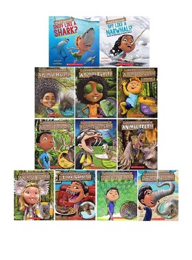 英文原版科普12册大全套 What If You Had Animal Hair/Animal Tail? 儿童科普绘本 趣味故事图画书