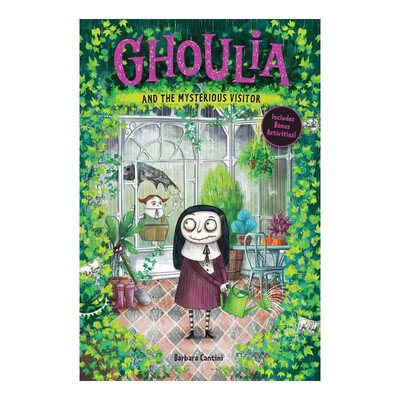 预售 英文原版 怪诞庄园的柯莉亚 2 Ghoulia And The Mysterious Visitor  #2 柯莉亚神秘访客 儿童章节桥梁故事书