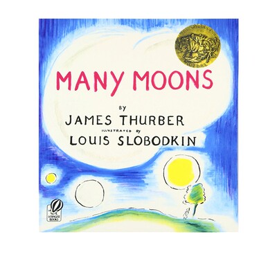 英文原版 Many Moons 想要月亮的小公主 凯迪克金奖 儿童英语绘本