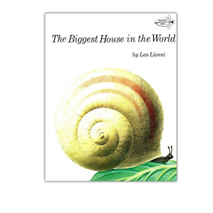 世界上最大 The the 英文原版 房子 Leo House 儿童启蒙图画故事书 Biggest Lionni 自我认同绘本 World